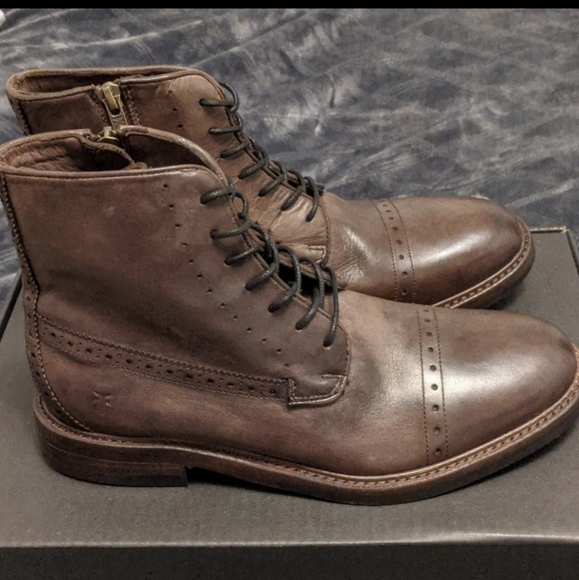 frye murray cap toe boot